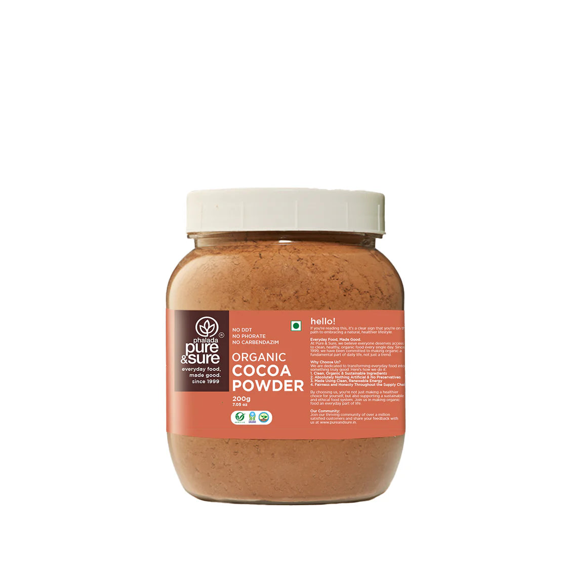 Organic Cocoa Powder - Pure & Sure