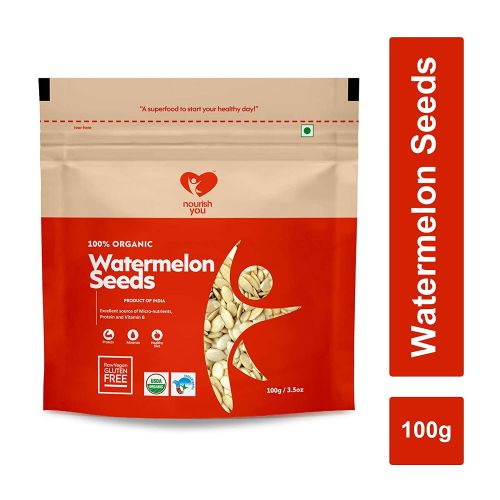 Nourish You Organic Raw Watermelon Seeds 100G