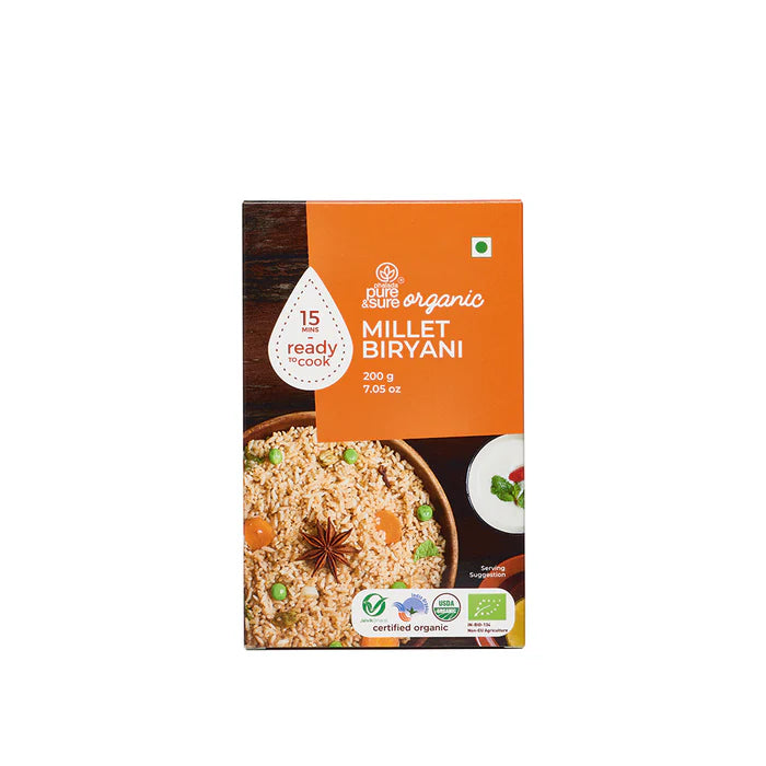 Organic Millet Biryani - Pure & Sure