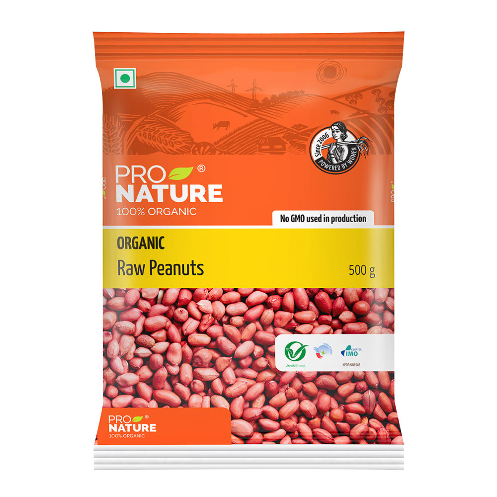 Organic Raw Peanuts - Pro nature