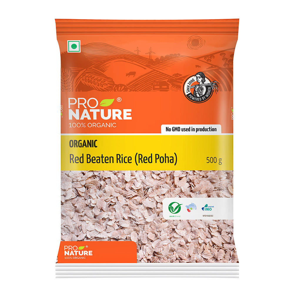 Red Poha (Red Beaten Rice) - Pro Nature