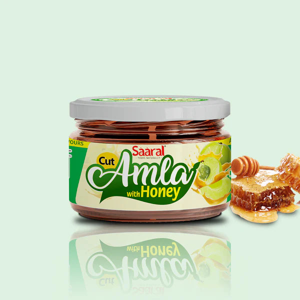 Cut Amla with Honey- Saaral-250gm