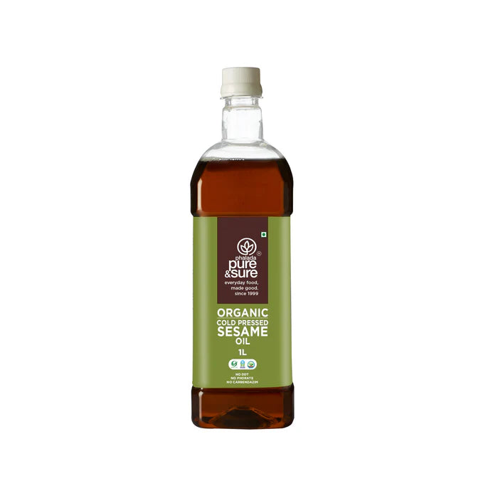 Organic Sesame Oil - Pure & Sure