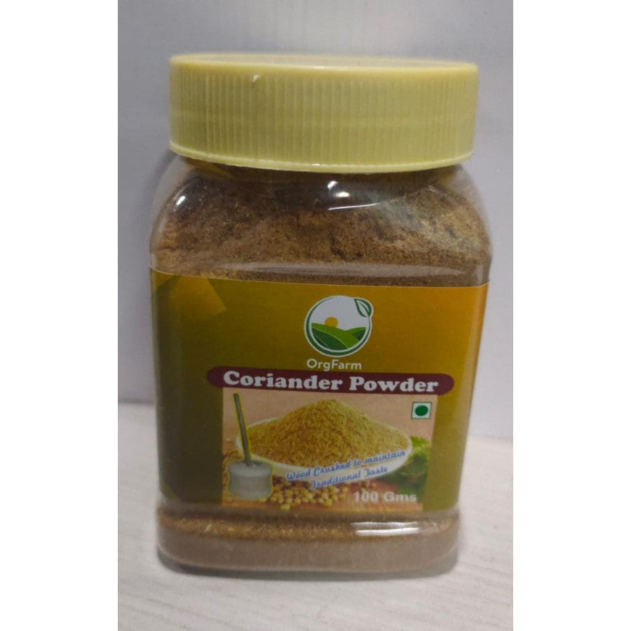 Hand Pounded Coriander Powder - Orgfarm