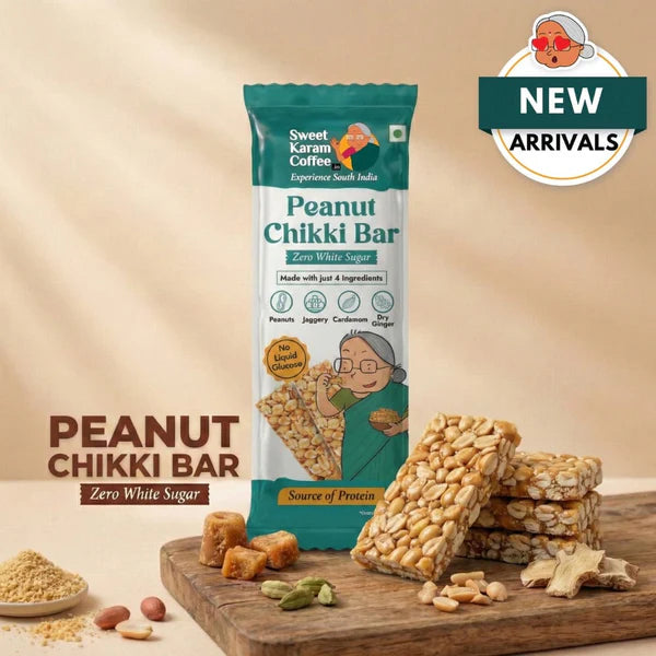 Peanut Chikki Bar (Zero White Sugar)