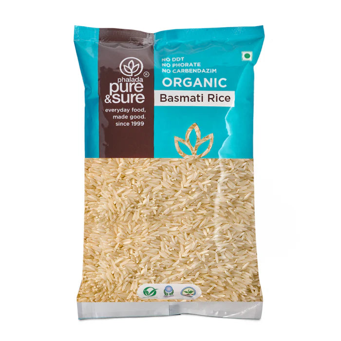 Organic Basmati Rice - Pure & Sure