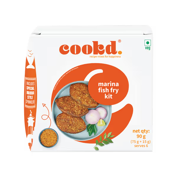 Marina Fish Fry Kit - Cooked