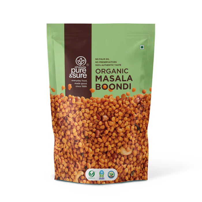 Organic Masala Boondi - Pure & Sure