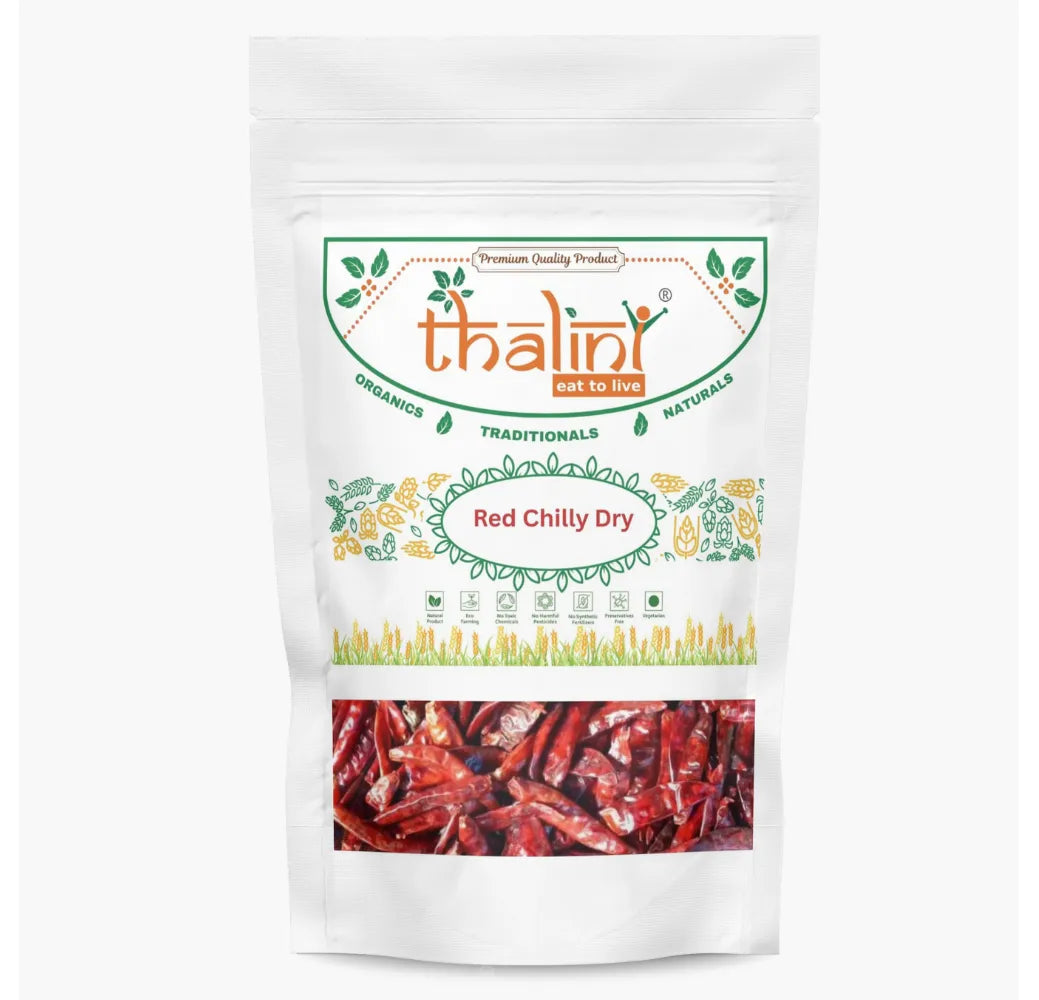 Organic Red Chilly Dry-Thalini -200gm