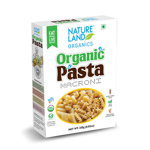 Organics Pasta Macaroni -NatureLand-250gm