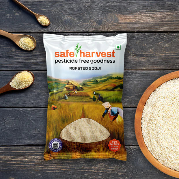 Roasted Sooji - Safe Harvest