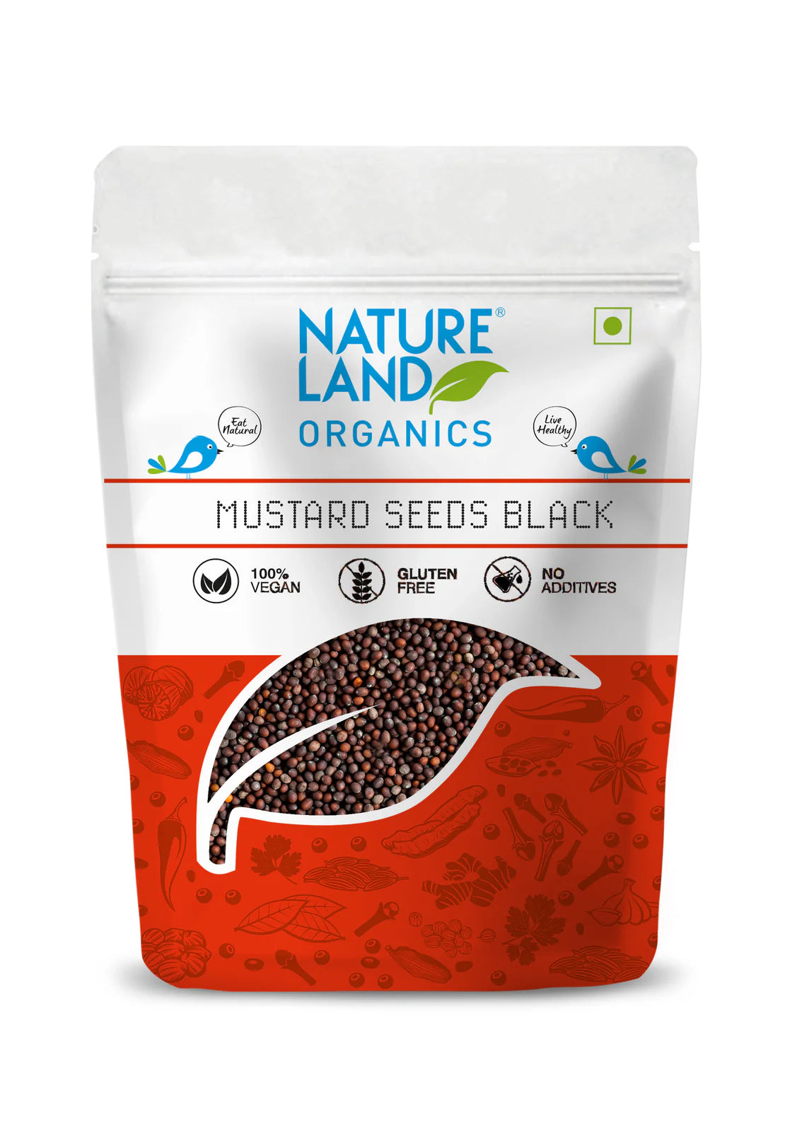 Organic Mustard Black -NatureLand-150gm