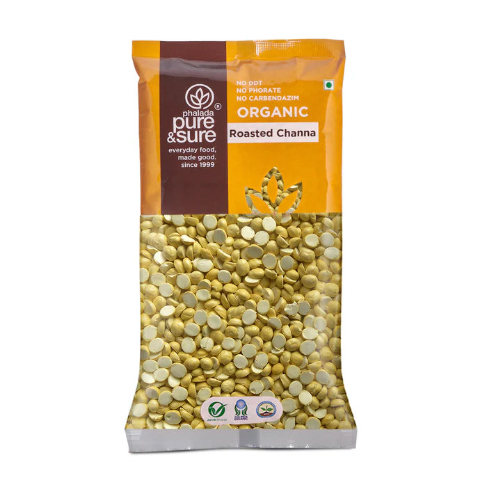 Organic Roasted Channa - Pure & Sure