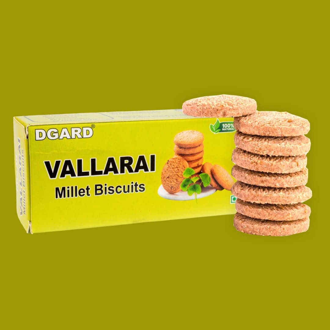 Vallarai Millet Cookies - DGARD