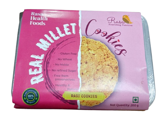 Rasa's Real Millet Cookies - Ragi