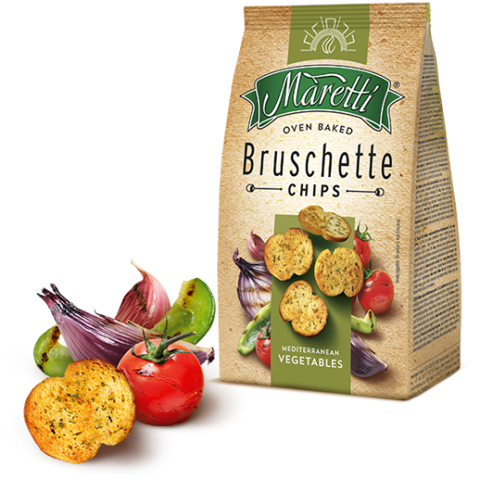 Bruschette Mediterranean Vegetables  -Maretti-70gm