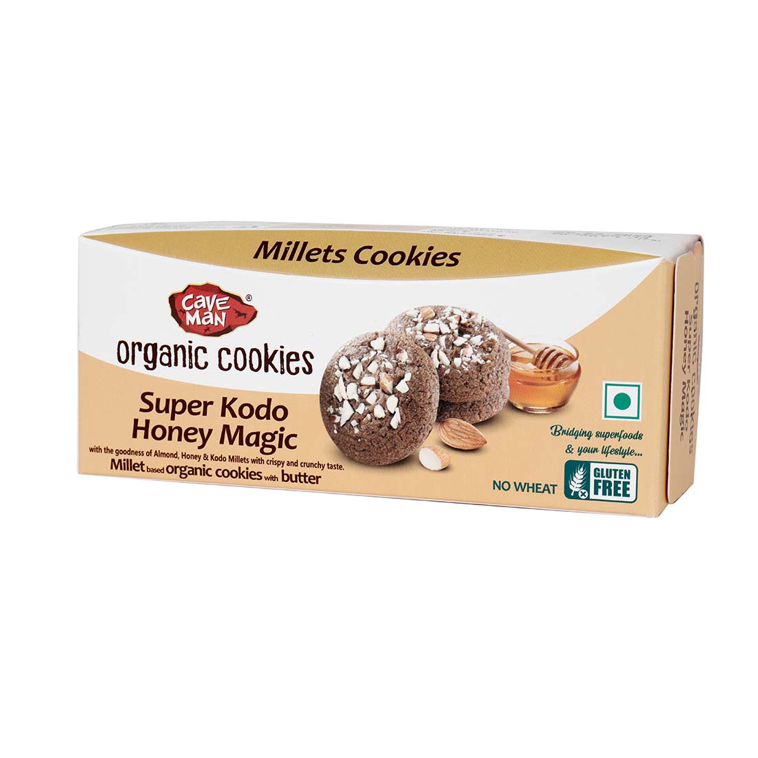 Organic Honey Kodo Millet Cookies -