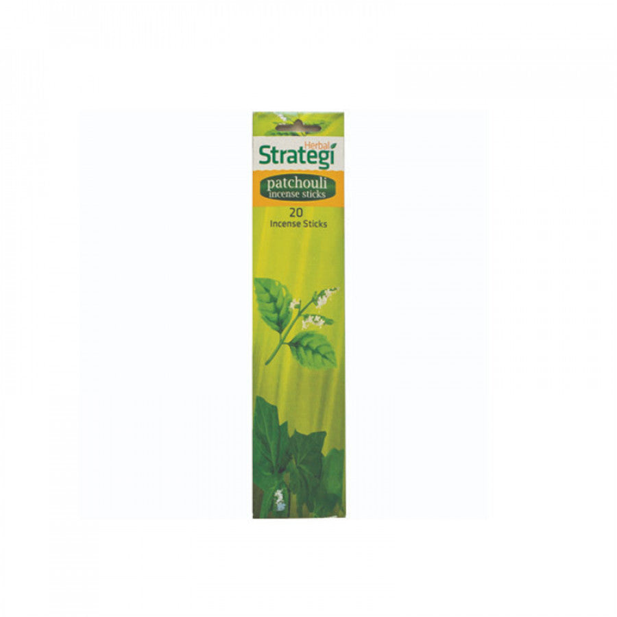 Herbal Patchouli Aromatic Incense Sticks - Herbal Strategi