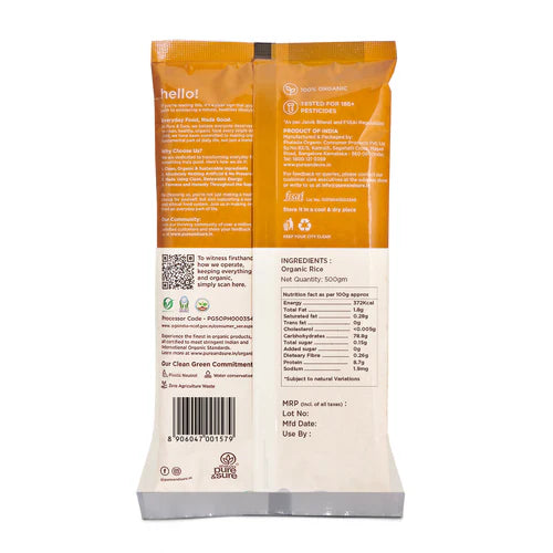 Organic Rice Flour - Pure & Sure